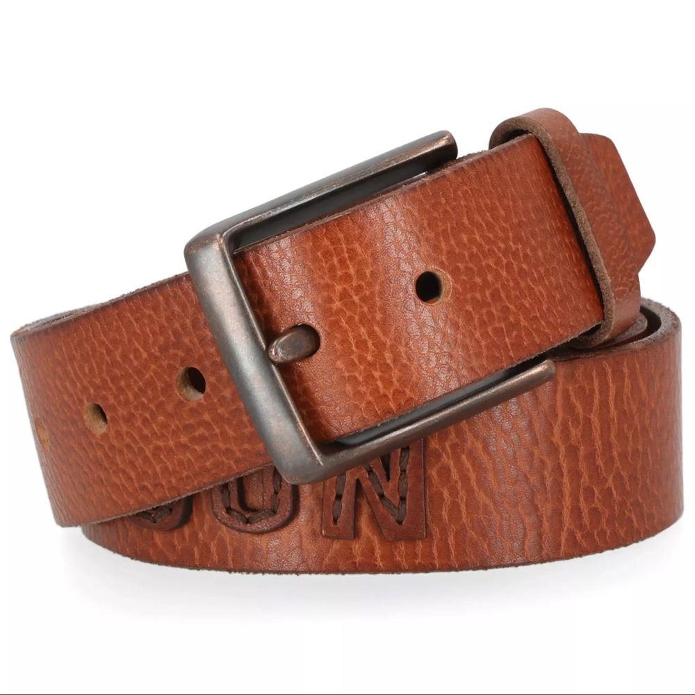 ✔️HARLEY DAVIDSON MENS LEATHER BELT WITH LOGO